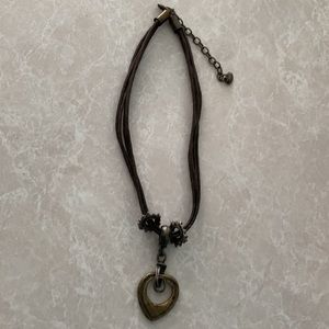 4 cord necklace w steampunk type feel